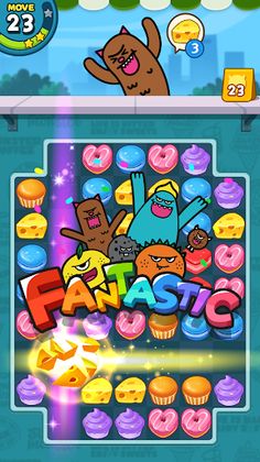 Match 3 Puzzle: SweetMonster - Screenshot 2