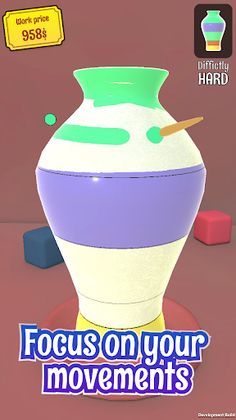 Fancy Pottery. Relax 3D - Screenshot 1
