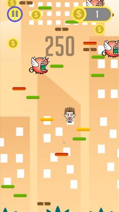 Comic jump master - Screenshot 3