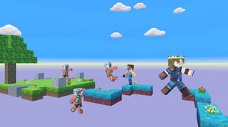 3d Blocky Parkour: Craft Race - Screenshot 3