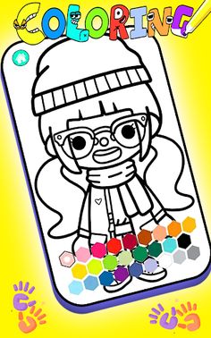 Toca Boca Mod Coloring Book - Screenshot 4