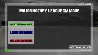 Major Hockey League GM Simulat - Screenshot 1