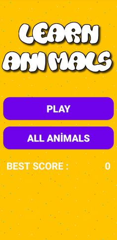 Learn Animals - Funny learn wi - Screenshot 2