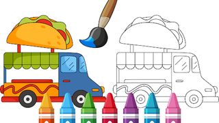 Cars Coloring Book - Screenshot 1