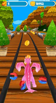 Flying Dino Dragon World Run - Screenshot 4