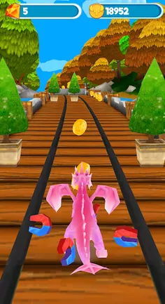 Flying Dino Dragon World Run - Screenshot 4