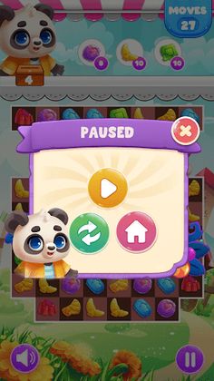Little Panda Gems Crush - Screenshot 4