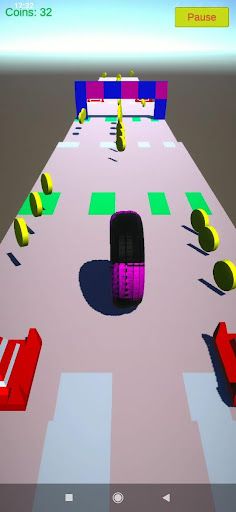 Tire Run3D - Screenshot 1