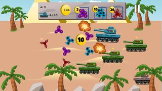 Spinner vs Tanks - Screenshot 1