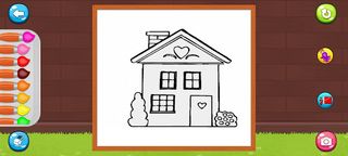 Coloring house 3D - Screenshot 1