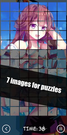 Simple puzzles: Anime - Screenshot 1