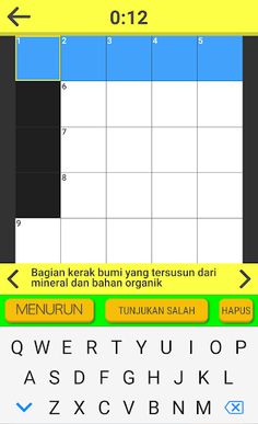 Kuis Teka Teki Silang - TTS - Screenshot 3