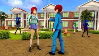 Anime High School Girl Life 24 - Screenshot 2