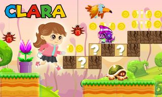 Clara's World - Super Girl Adv - Screenshot 1