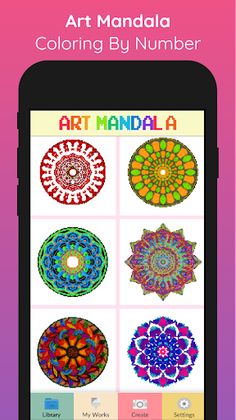 Art Mandala Pixel By Number - Screenshot 1