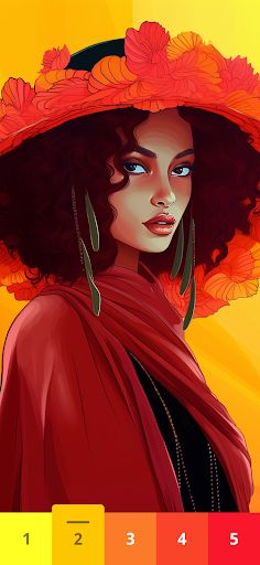 Cozy Color: paint by number - Screenshot 2