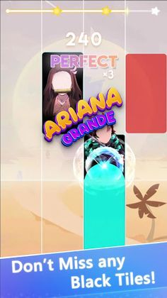 Ariana Grande song Piano Tiles - Screenshot 4