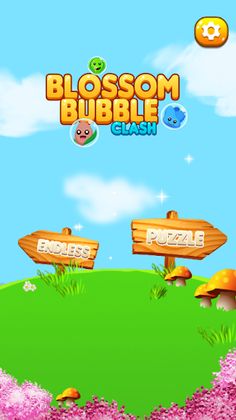 Blossom Shooter Cartoon - Screenshot 1