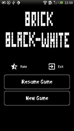 Brick Classic - Black & White - Screenshot 1