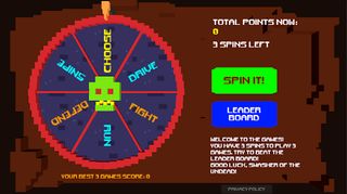 Wheel of Zombies - Screenshot 2