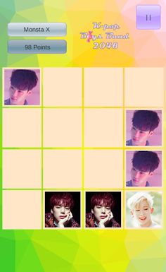 Kpop Boys Band 2048 - Screenshot 1