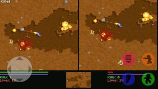 OpenLiero - Screenshot 3