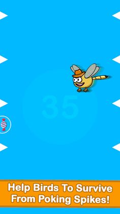 Bird vs Spikes - Screenshot 2