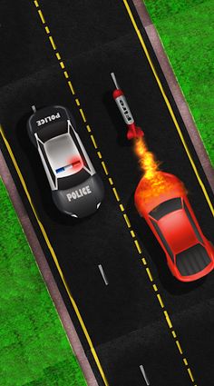 Crazy Car Run - Screenshot 1