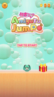 Hatsune Miku Amiguru Jump - Screenshot 1