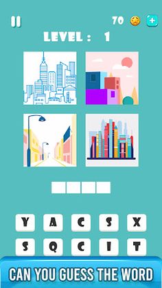 4 Pics 1 Word Fun Quiz Games - Screenshot 2