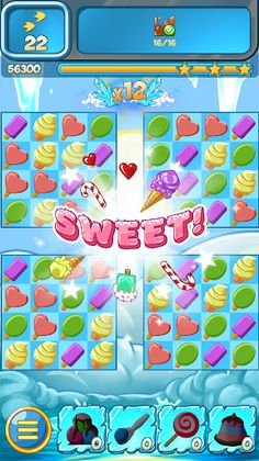 Lollipop Blast Sweet Ice Cream - Screenshot 1