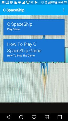 C SpaceShip - Screenshot 2