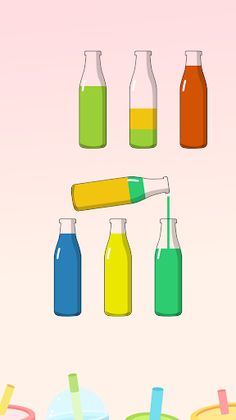 Colorful Pour - Screenshot 2