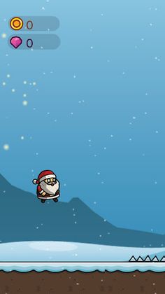 Santa Super Leps World Jump - Screenshot 2