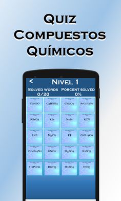 Quiz Compuestos Químicos.Quiz  - Screenshot 1