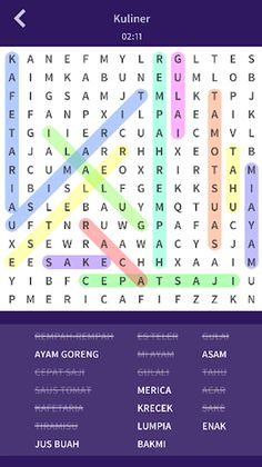 Cari Kata Praktis - Screenshot 2