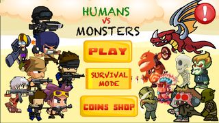 Humans Vs Monsters - Screenshot 2