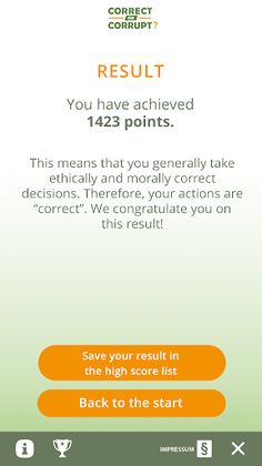 Correct or Corrupt - Screenshot 2