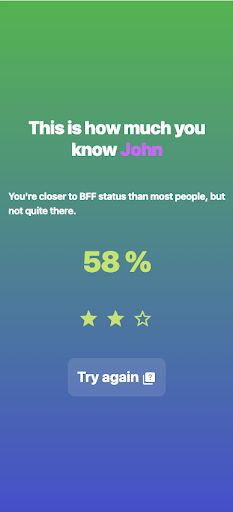 True BFF Test: Bestie Trivia - Screenshot 4