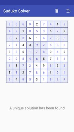 Sudoku solver - Screenshot 2