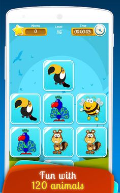 Matching Animals Game for Kids - Screenshot 1