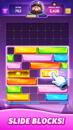 Jewel Sliding® - Block Puzzle - Screenshot 2