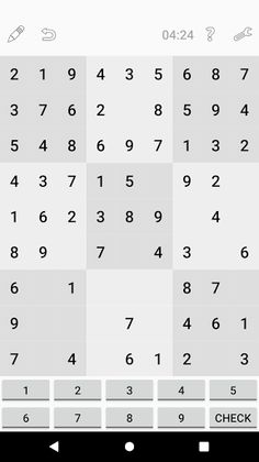Solving Sudoku Game - Screenshot 1
