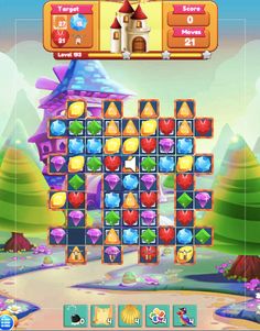 Mermaid Treasure Hunt Match3 - Screenshot 2