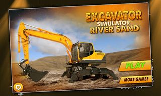 Excavator Simulator River Sand - Screenshot 1