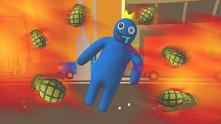 Kick the Rainbow Monster 3D - Screenshot 1