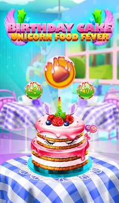 Birthday Cake - Unicorn Food F - Screenshot 1