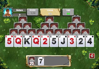 Solitaire: Three Magic Towers - Screenshot 1