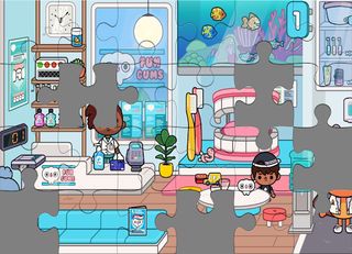 Boca Toca jigsaw puzzle Game - Screenshot 3
