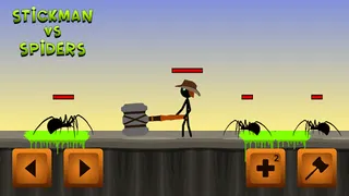 Stickman vs Spiders - Screenshot 2
